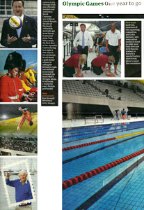 The Guardian clipping of Colin Jackson and David Bond